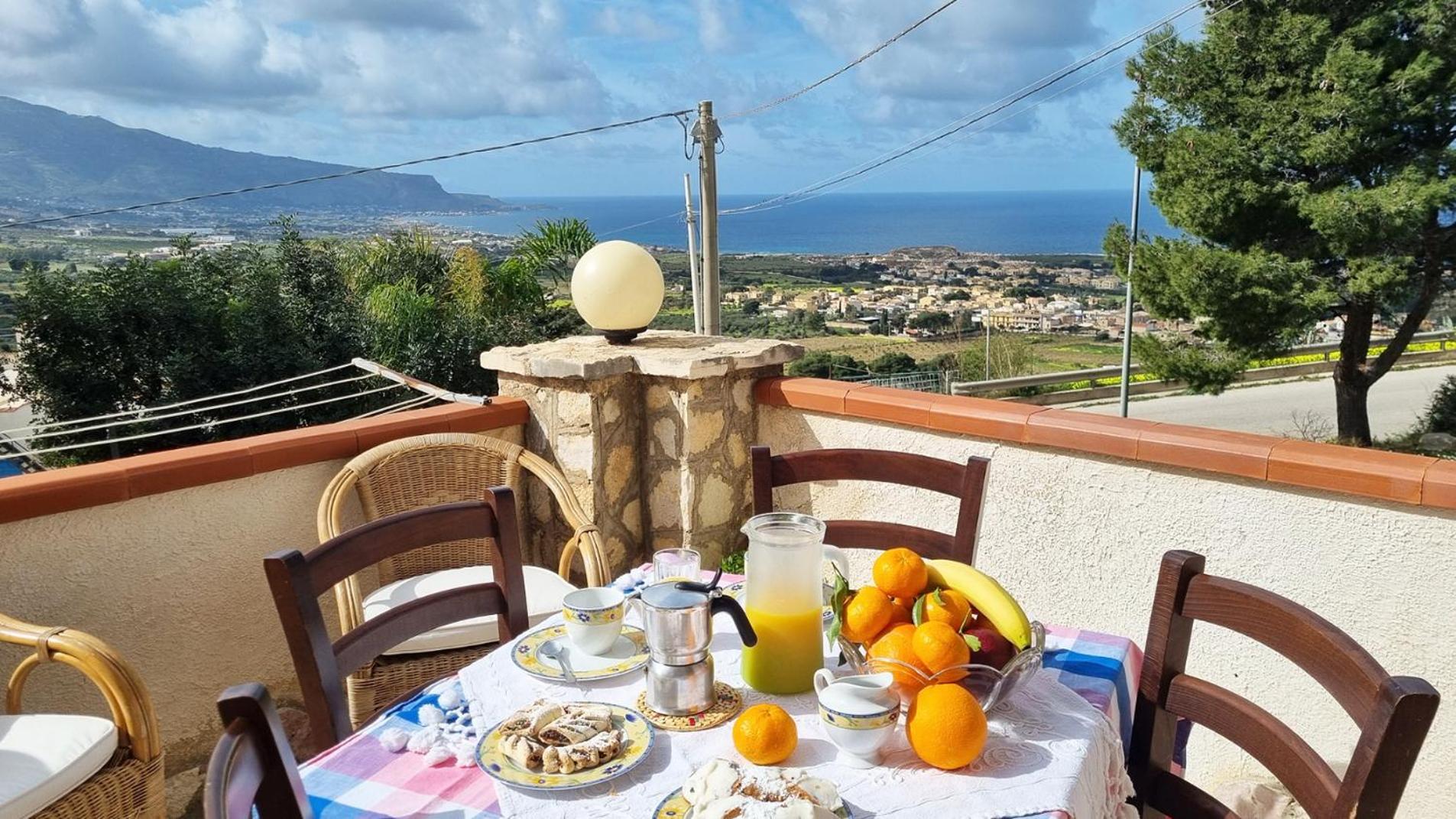 Casa Vacanza Vista Mare Custonaci Kültér fotó